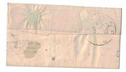 Rayon III rot, grosse Wertziffer SBK Nr. 20b auf Kleinbrief von BERN ...