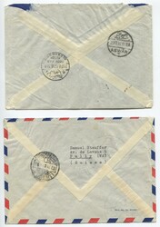 Iran: 3 Briefe aus der Schweiz (Lausanne und Yverdon) nach Teheran ...