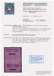 Gratis Vignette, zur Internierung der Bourbaki Armee in der Schweiz ...