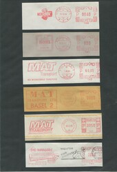 Freistempel: Aufgezogene Sammlung in 6 Büchern zu Freistempeln, Alle ...