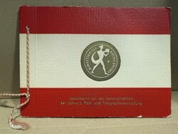 5655510: Switzerland PTT - Sammelblätter - Ministerial books and special prints