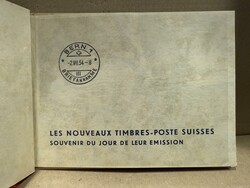 Geschenkheft Landschaften im Buchdruck, SBK Nr. 194 - 200, je ein ...