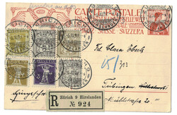 5655: 瑞士 - Cancellations and seals