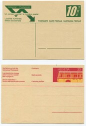 Kleines Lot von 33 verschiedenen ungebrauchten Ganzsachen Postpreis ...