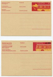 Kleines Lot von 33 verschiedenen ungebrauchten Ganzsachen Postpreis ...