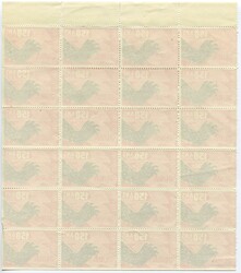 Bogenstück der Vignette (24er Einheit) 150 ans Jura 1815 - 1965, ...