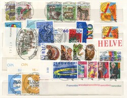 Sammlung von 462 Marken mit Ersttagvollstempel aus dem Jahren 1993 - ...