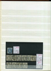 Einsteckalbum mit einigen schönen Vollestempeln, beginnend ab ...