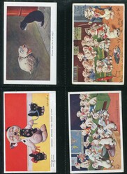 Hunde - Bonzo: Lot von 146 Ansichtskarten des Hundes Bonzo. Etwa die ...