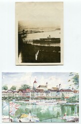 Seen: Lot von 94 Dokumenten vom Zürichsee und den Tessinerseen in ...