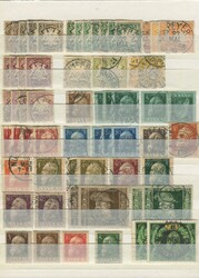 Deutschland - Bayern: Sammlung Bayern (ca. 1850 - 1920) in grünem ...