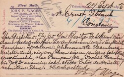 Japan: Postkarte von YOKOHAMA 28.09.1895 nach Konstanz (D) 3.11.1895 ...
