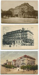 Bern Hotel & Restaurant: Kleines Lot von 4 Ansichtskarten, drei ...