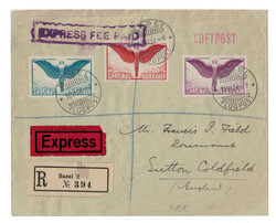5659110: Switzerland Regular Flights (RF) - Airmail stamps