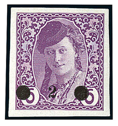 1919, Zeitungsm. v. Bosn. u. Herz. mit Aufdruck, 3 Werte kpl., ...