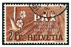 PAX, 13 Werte kpl., fein gest. PrachtsatzAutomatically generated ...