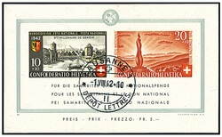 5657: スイス・Pro Patria - Souvenir / miniature sheetlets