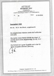 80 Pf. karminrot/ grauschwarz auf mittelgraurot, Type III, ungebr. ...