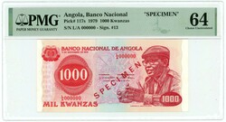 110.550.50: Banknotes – Africa - Angola