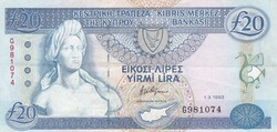 110.540: Banknoten - Zypern