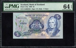 110.150.50: Banknotes - Great Britain - Scotland