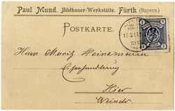 140: Deutsches Reich Stadtpost