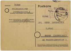 1291: Gebühr bezahlt, Belege 45-48, Notmaßnahmen
