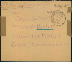 1291: Gebühr bezahlt, Belege 45-48, Notmaßnahmen