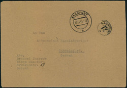 1291: Gebühr bezahlt, Belege 45-48, Notmaßnahmen