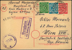 1291: Gebühr bezahlt, Belege 45-48, Notmaßnahmen
