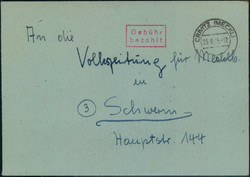 1370020: SBZ Mecklenburg Vorpommern