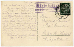119430: Deutschland Ost, Plz Gebiet O-94, 943-944 Schwarzenberg