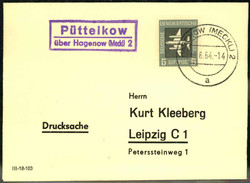 112820: Deutschland Ost, Plz Gebiet O-28, 282 Hagenow