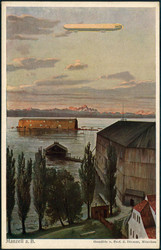 985010: Zeppelin, Zeppelin Postkarten, 1900-1914