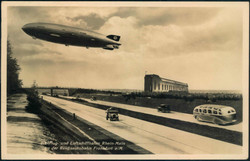 985014: Zeppelin, Zeppelin Postkarten, Deutschland