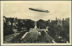 983005: Zeppelin, Zeppelinpost LZ129, Deutschlandfahrten