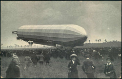985010: Zeppelin, Zeppelin Postkarten, 1900-1914