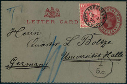 3855: Cap de bonne-espérance - Postal stationery