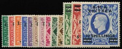 BRITISH OCCUPATION OF ITALIAN COLONIES / ERITREA 1948-49 KGVI ...