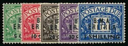 BRITISH OCCUPATION OF ITALIAN COLONIES / ERITREA 1948 postage due ...