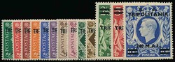 BRITISH OCCUPATION OF ITALIAN COLONIES / TRIPOLITANIA 1950 KGVI ...