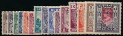 BURMA 1947 KGVI Interim Burmese Government overprints, complete set ...