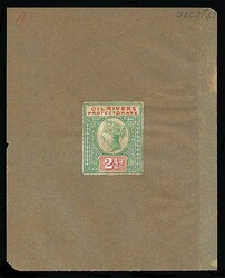 OIL RIVERS PROTECTORATE 1892 (Dec), De La Rue Artists ESSAY for a ...