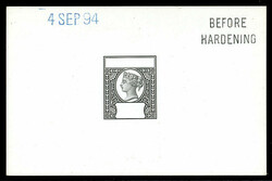 OIL RIVERS PROTECTORATE 1894 De La Rue Essay Die Proof for an ...