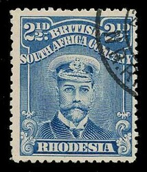 2½d, perf. 15, (brighter) blue. Very fine used. SG 208 group item ...