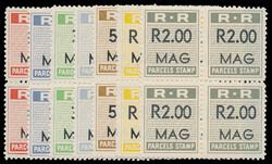 1885: ベチュアナランド - Revenue stamps