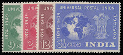 INDIA 1949 UPU set of four. Superb unmounted. SG 325-328(Item Code ...
