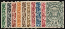 4465: Mozambique company - Postage due stamps