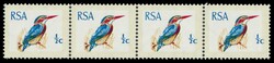 1970 ½c decimal definitive, 'RSA' tete-beche wmk., Harrison paper ...