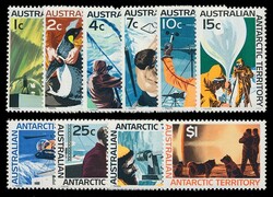 AUSTRALIAN ANTARCTIC TERRITORY 1966 pictorial definitives. Set of ten ...